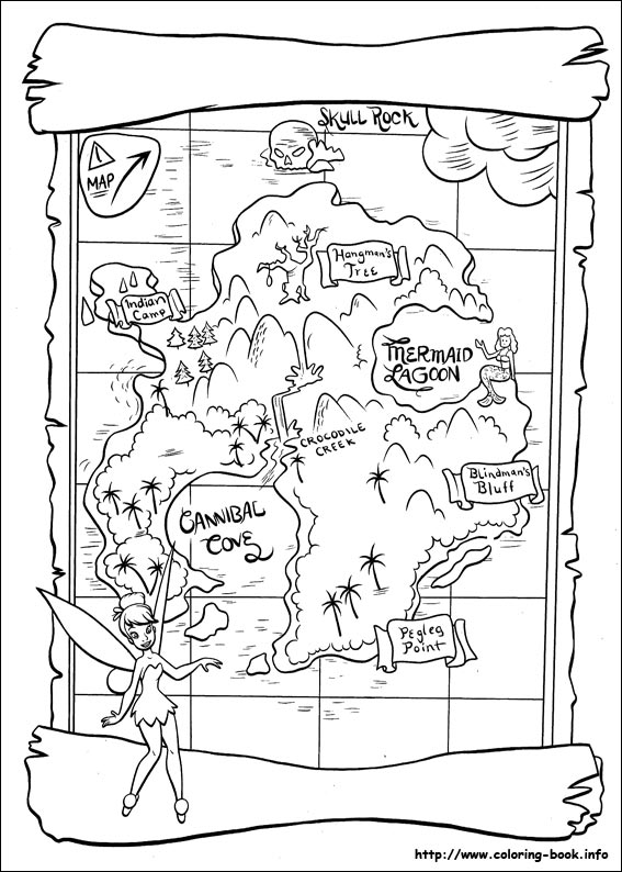 Peter Pan coloring picture